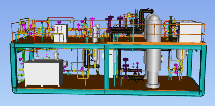 分子篩脫水單元