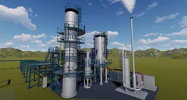 原料氣脫硫裝置